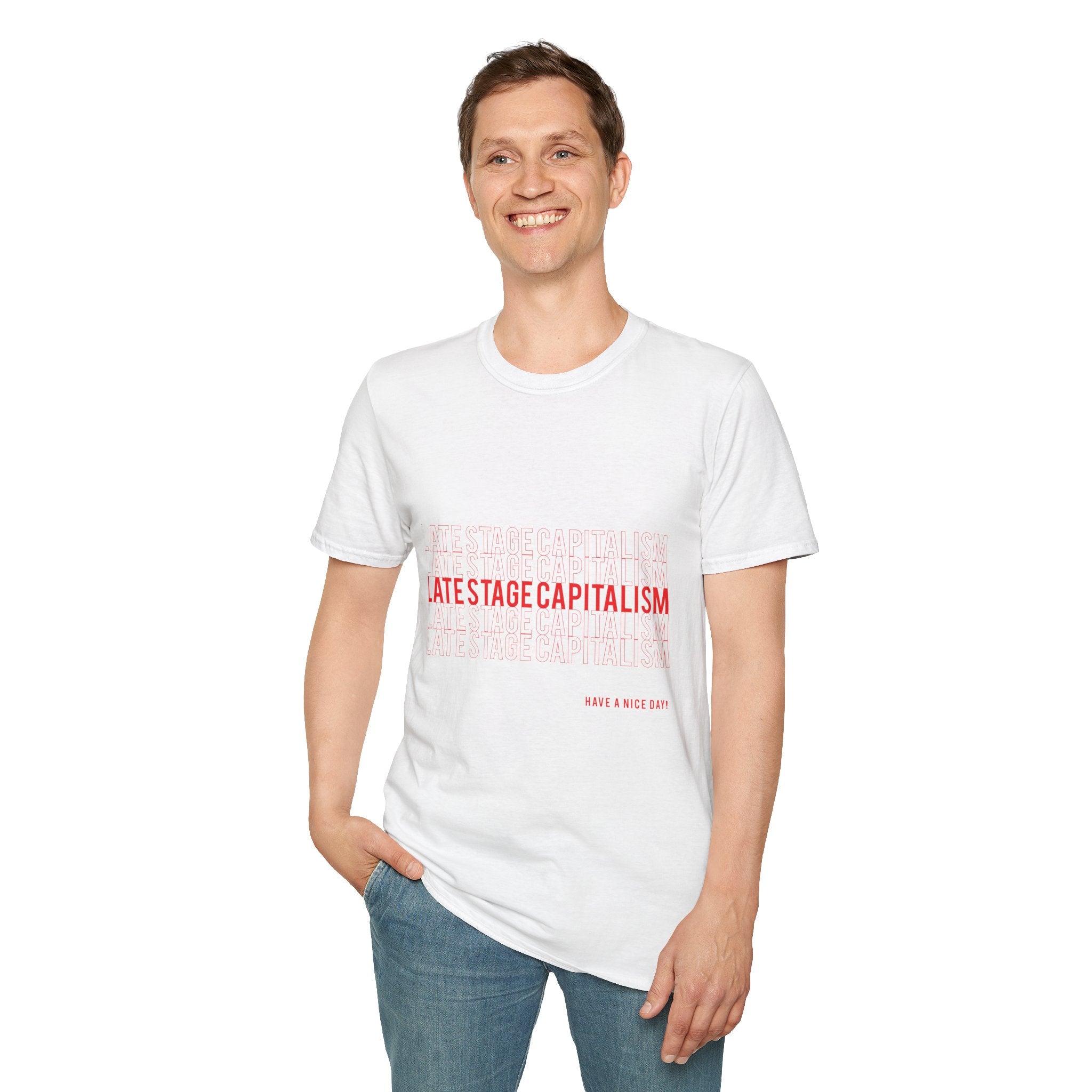 Late Stage Capitalism T-Shirt — Minimalist Graphic Tee