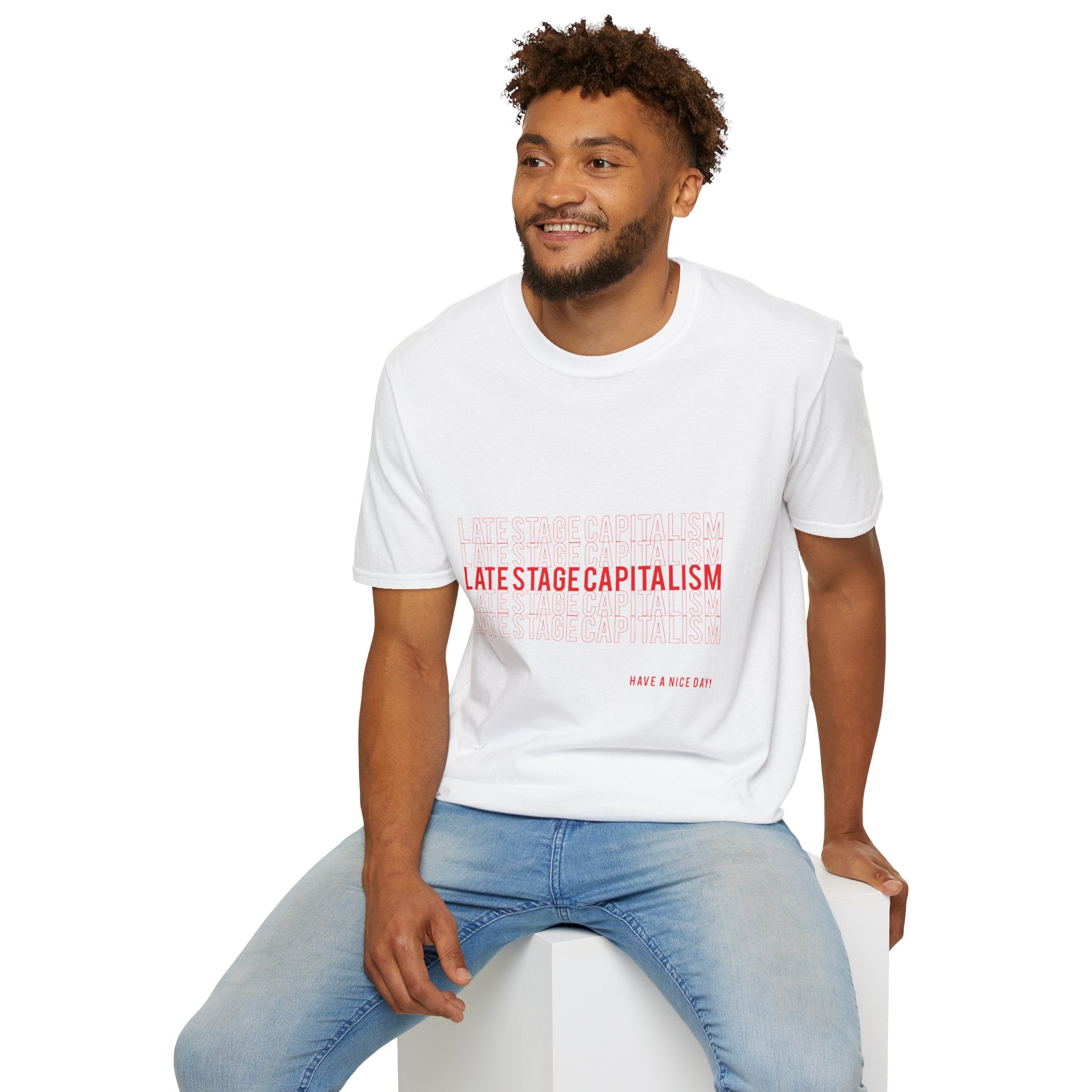 Late Stage Capitalism T-Shirt — Minimalist Graphic Tee